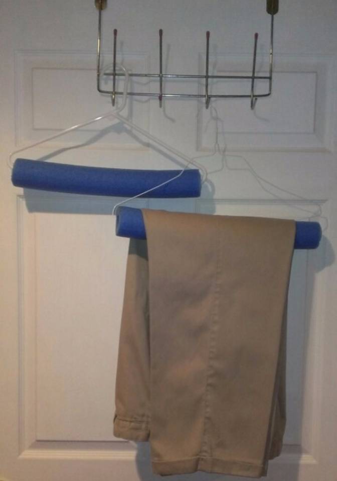 They can be great for putting on hangers to avoid creases in your trousers. 