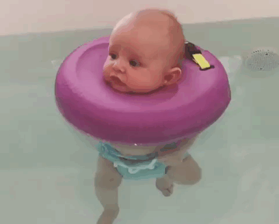 Not only is it adorable, but hydrotherapy for babies is extremely beneficial to their health