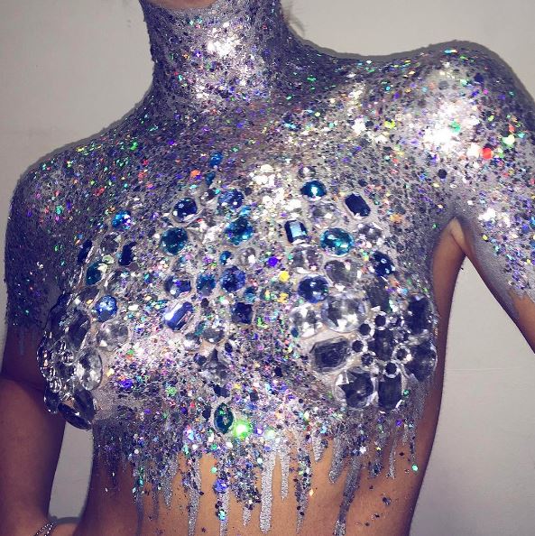 So ‘glitter tits’ are apparently a very real thing and they’re now coming to a festival near you…