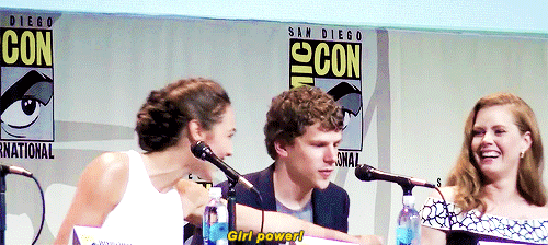 17. And this is Gal Gadot ignoring a man to promote girl power.