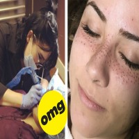 Tattooing Freckles On Your Face Is A Trend And People Are Like 