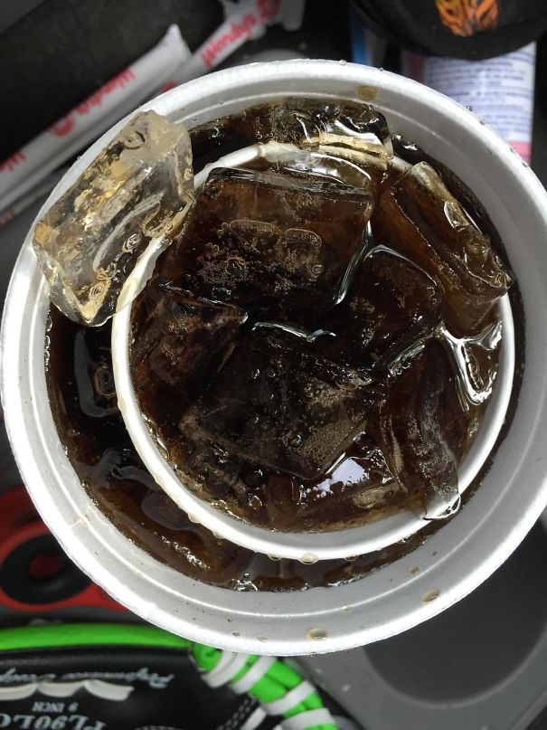 #17 I Ordered A Coke With An Extra Cup For The Kids. This Is What I Got