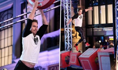 'Arrow' Star Stephen Amell Absolutely Smashed The Ninja Warrior Course