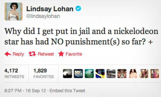 7. That time she got pissed at Amanda Bynes because she had to go to jail and Amanda didn't: