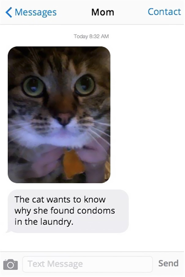 #6 Funny Mom Text