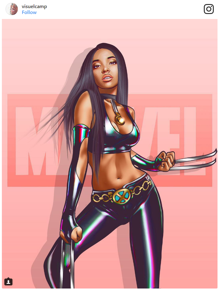 5. Tinashe as X-23