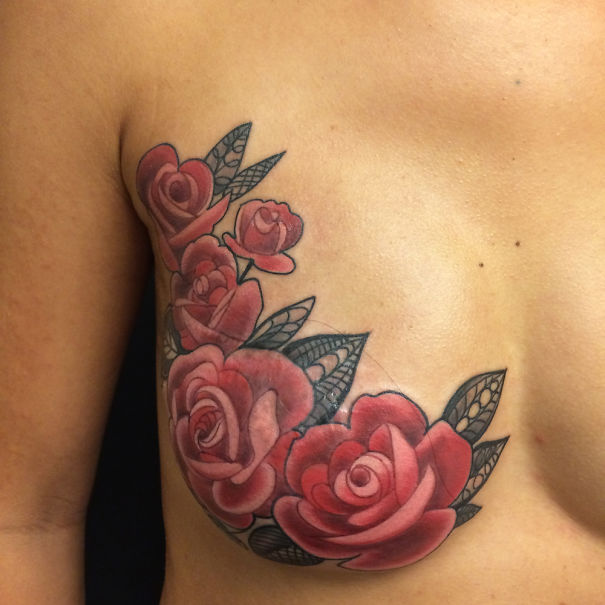 3.Flower boob